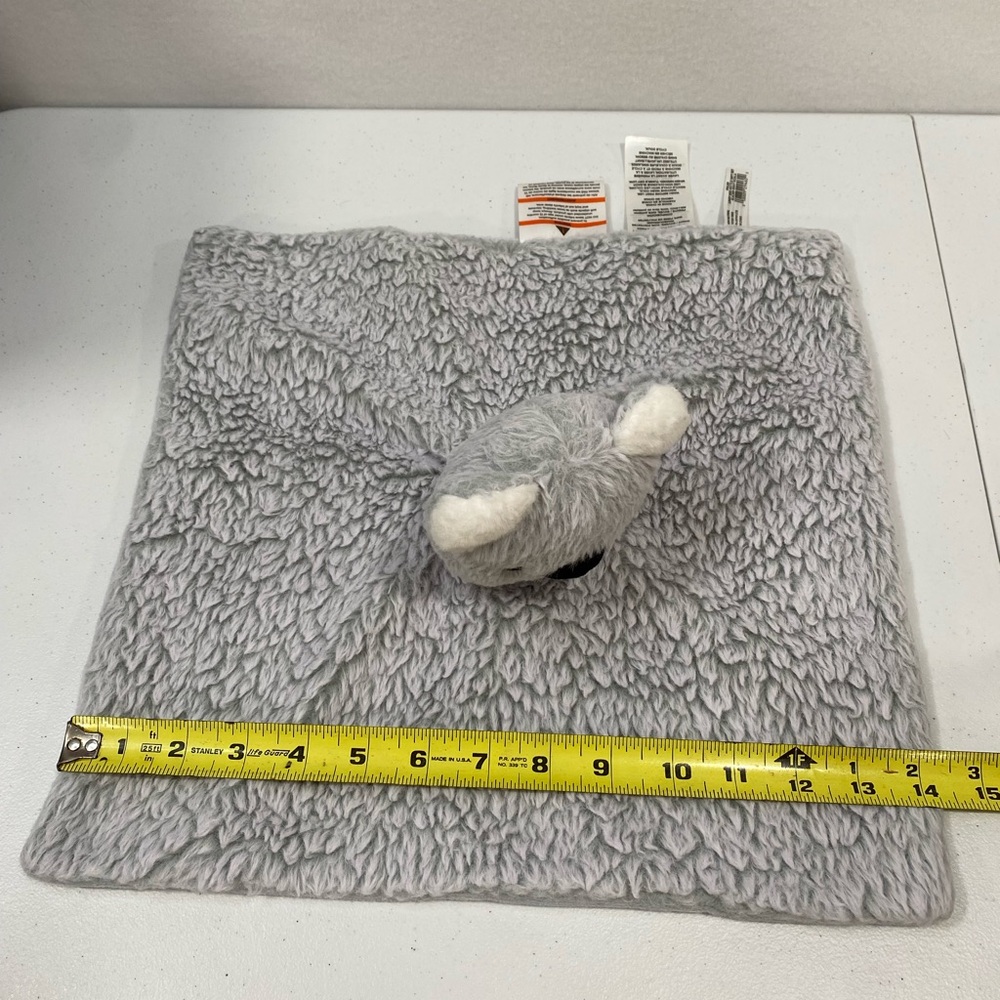 UGG Lovey Polar Glacier Gray Koala Bear Plush Baby Toddler Security Blanket - Picture 10 of 11